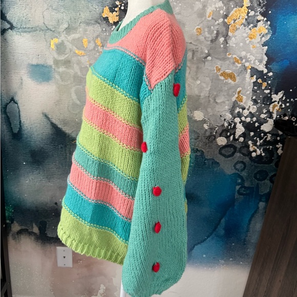 Umgee | Happy Pom Sweater - Picture 4 of 8